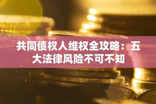 北京共同债权人维权全攻略：五大法律风险不可不知
