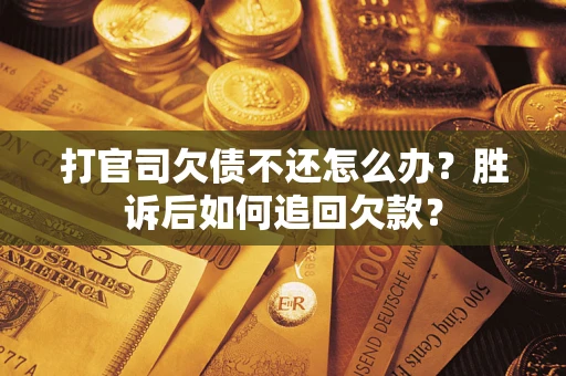 北京打官司欠债不还怎么办？胜诉后如何追回欠款？