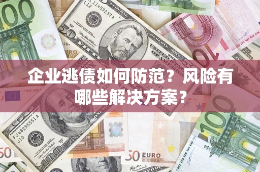 北京企业逃债如何防范？风险有哪些解决方案？