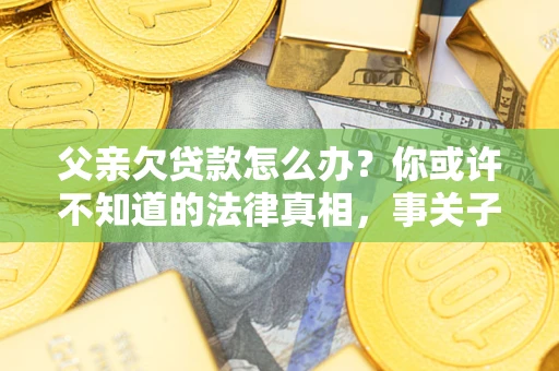 北京父亲欠贷款怎么办？你或许不知道的法律真相，事关子女未来