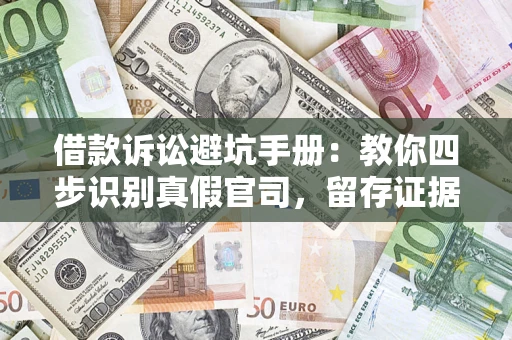 北京借款诉讼避坑手册：教你四步识别真假官司，留存证据不踩雷