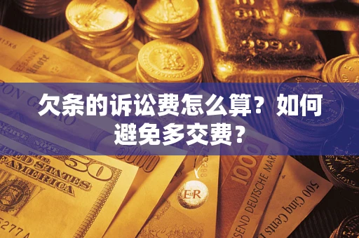 北京欠条的诉讼费怎么算？如何避免多交费？