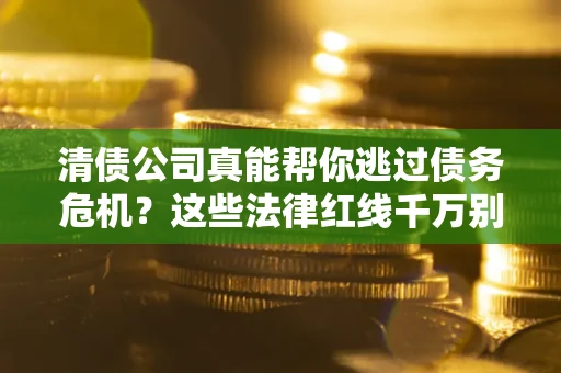 北京清债公司真能帮你逃过债务危机？这些法律红线千万别踩