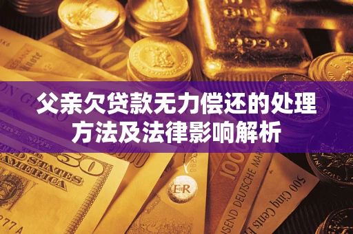 北京父亲欠贷款无力偿还的处理方法及法律影响解析